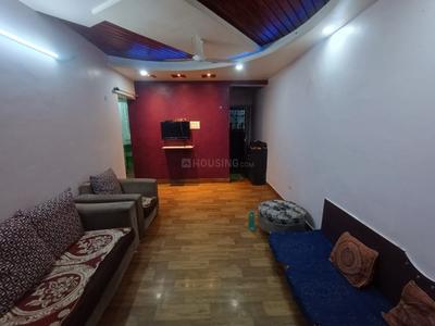 Living Room Image of 600 Sq.ft 1 BHK Apartment / Flat for rent in Mantri Housing Complex, Dapodi Pune for Rs. 14000
