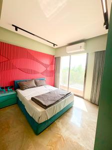 Bedroom Image of 1615 Sq.ft 3 BHK Apartment / Flat for rent in Shaligram Prime, South Bopal Ahmedabad for Rs. 55000