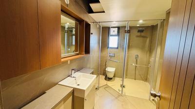 Bathroom Image of 3230 Sq.ft 4 BHK Apartment / Flat for rent in BSA Paarijat At Shantigram, Shantigram Ahmedabad for Rs. 200000