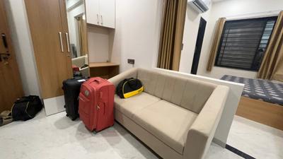 Living Room Image of 1500 Sq.ft 1 BHK Builder Floor for rent in Mahalakshmi Nagar Indore for Rs. 18000