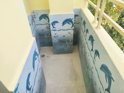 Drying Area Image of 462 Sq.ft 1 RK Apartment / Flat for rent in Kondapur Hyderabad for Rs. 11000