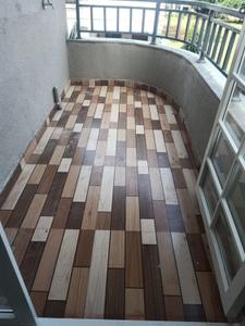 Balcony Image of 700 Sq.ft 1 BHK Apartment / Flat for rent in Tingre Nagar Pune for Rs. 20000