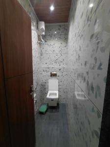 Bathroom Image of 250 Sq.ft 1 RK Builder Floor for rent in Mahalakshmi Nagar Indore for Rs. 12999