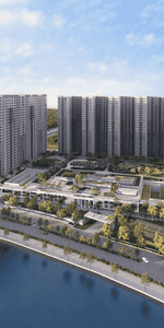 Image of 2500 Sq.ft 3.5 BHK Apartment / Flat for rent in Sobha Marina One Phase 4, Marine Drive, Kochi for Rs. 110000