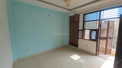 Bedroom Image of 1345 Sq.ft 4 BHK Builder Floor for rent in Bharat Vihar New Delhi for Rs. 27500