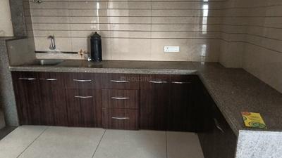 Kitchen Image of 900 Sq.ft 3 BHK Apartment / Flat for sale in Orchid Sky, Shela Ahmedabad for Rs. 7500000