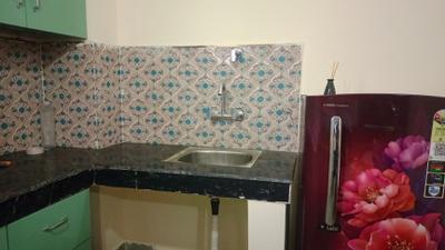 Kitchen Image of 260 Sq.ft 1 RK Builder Floor for rent in Sanjay Gram, Sector 13 Gurgaon for Rs. 16000