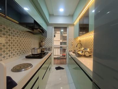 Kitchen Image of 1690 Sq.ft 3 BHK Apartment / Flat for sale in JHV Hira Laxmi Heights, Ulwe Navi Mumbai for Rs. 20500000