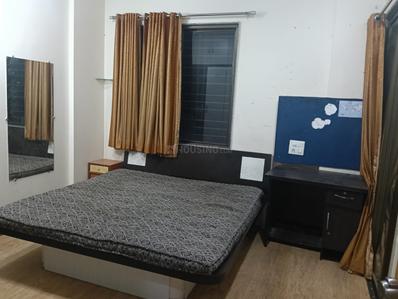 Bedroom Image of 1000 Sq.ft 2 BHK Apartment / Flat for rent in Indira Nagar Nashik for Rs. 17000