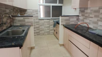 Kitchen Image of 1700 Sq.ft 3 BHK Apartment / Flat for rent in Prestige Jindal City, Anchepalya Bengaluru for Rs. 57000