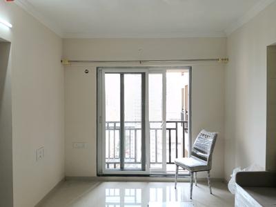 Living Room Image of 450 Sq.ft 1 BHK Apartment / Flat for rent in Raunak Bliss, Kasarvadavali Thane for Rs. 26000