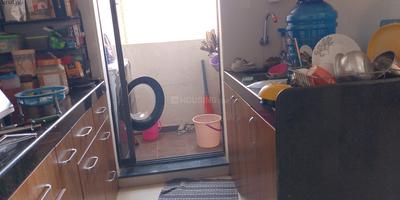 Kitchen Image of 800 Sq.ft 2 BHK Apartment / Flat for rent in Shapoorji Pallonji Joyville Hinjawadi, Hinjawadi Pune for Rs. 24000