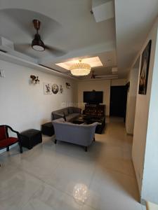 Living Room Image of 1410 Sq.ft 2 BHK Apartment / Flat for rent in Golden Sand Apartments Phase 2, Dhakoli Zirakpur for Rs. 36000