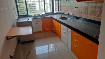 Kitchen Image of 563 Sq.ft 1 BHK Apartment / Flat for rent in Nanded Mangal Bhairav, Nanded Pune for Rs. 18000