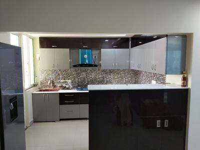 Kitchen Image of 1615 Sq.ft 3 BHK Apartment / Flat for sale in Cosmo Valley Apartment, Dongarpur Gwalior for Rs. 7800000