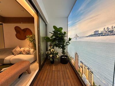 Balcony Image of 2163 Sq.ft 3 BHK Apartment / Flat for sale in Eon One, Prabhadevi Mumbai for Rs. 155000000