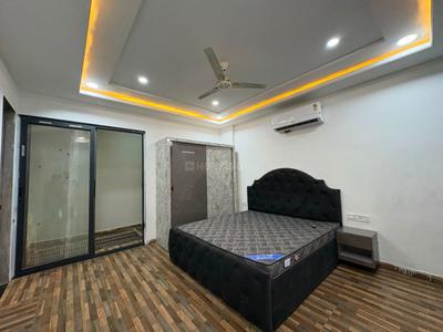 Bedroom Image of 700 Sq.ft 1 BHK Apartment / Flat for rent in Raja Park Jaipur for Rs. 25000