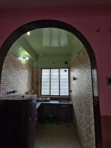 Kitchen Image of 1150 Sq.ft 3 BHK Apartment / Flat for sale in Paschim Barisha Kolkata for Rs. 4300000