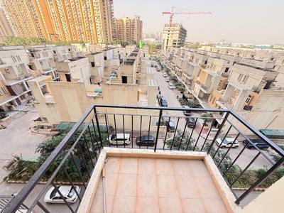 Balcony Image of 1140 Sq.ft 3 BHK Apartment / Flat for rent in Amrapali Enchante, Noida Extension Greater Noida for Rs. 20000