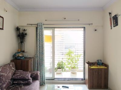 Living Room Image of 550 Sq.ft 1 BHK Apartment / Flat for rent in Kasarvadavali Thane for Rs. 21000