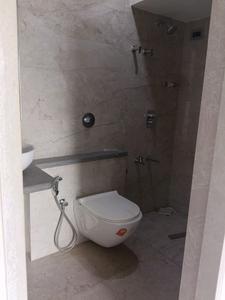 Common Bathroom Image of 700 Sq.ft 2 BHK Apartment / Flat for rent in Mira Road East Mira Bhayandar for Rs. 36500