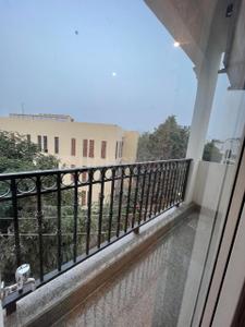 Balcony Image of 875 Sq.ft 1 BHK Builder Floor for rent in Sector 14 Gurgaon for Rs. 25000