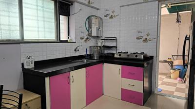 Kitchen Image of 620 Sq.ft 1 BHK Apartment / Flat for sale in Dhayari Pune for Rs. 4050000