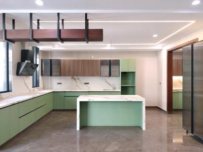 Kitchen Image of 4500 Sq.ft 4 BHK Builder Floor for sale in TDI The Retreat, Sector 89 Faridabad for Rs. 41500000
