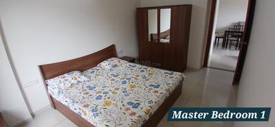 Bedroom Image of 1618 Sq.ft 3 BHK Apartment / Flat for rent in Shivalay Sky Elegante, Motera Ahmedabad for Rs. 35000