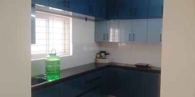 Kitchen Image of 1520 Sq.ft 3 BHK Apartment / Flat for rent in Vishwa Chandrika Ayodhya, Gannavaram Vijayawada for Rs. 14500