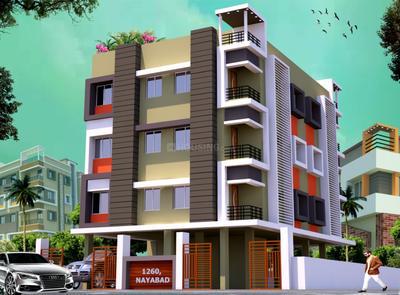 Image of 1000 Sq.ft 3 BHK Apartment / Flat for sale in Nayabad, Kolkata for Rs. 4200000