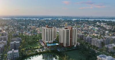 Image of 669 Sq.ft 2 BHK Apartment / Flat for sale in Dakshineswar, Kolkata for Rs. 5600000