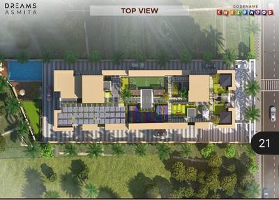 Image of 1050 Sq.ft 2 BHK Apartment / Flat for sale in Dreams Asmita, Undri, Pune for Rs. 5100000