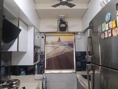 Kitchen Image of 550 Sq.ft 1 BHK Apartment / Flat for sale in Sethia Kalpavruksh Heights, Kandivali West Mumbai for Rs. 14000000