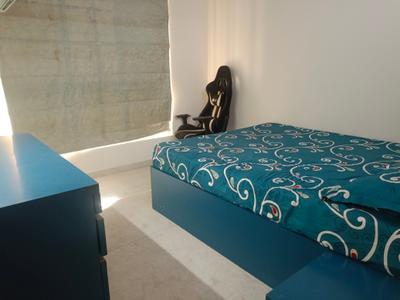 Bedroom Image of 950 Sq.ft 2 BHK Apartment / Flat for rent in Lodha Amara, Kolshet Thane for Rs. 45000