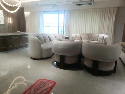 Living Room Image of 2223 Sq.ft 3 BHK Apartment / Flat for sale in Arham Satyam Valencia, Kharghar Navi Mumbai for Rs. 35000000