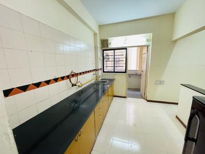 Kitchen Image of 1250 Sq.ft 2 BHK Apartment / Flat for rent in Satellite Ahmedabad for Rs. 25000