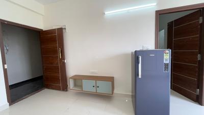 Living Room Image of 600 Sq.ft 1 BHK Builder Floor for rent in Bhoganhalli Bengaluru for Rs. 25000