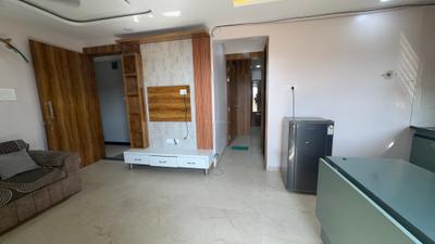 Living Room Image of 800 Sq.ft 1 BHK Apartment / Flat for rent in Mahalakshmi Nagar Indore for Rs. 20000