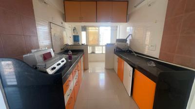 Kitchen Image of 1050 Sq.ft 2 BHK Apartment / Flat for rent in GK Dwarka Sun Crest Phase II, Rahatani Pune for Rs. 27000
