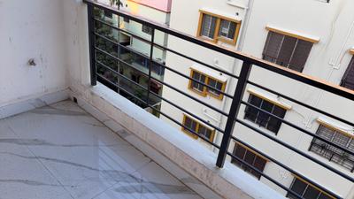 Balcony Image of 1021 Sq.ft 2 BHK Apartment / Flat for sale in Rajarhat Kolkata for Rs. 3981000