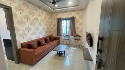 Living Room Image of 400 Sq.ft 1 BHK Builder Floor for rent in Scheme No 113 Indore for Rs. 22500