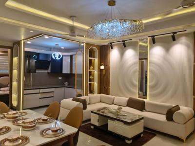 Living Room Image of 1200 Sq.ft 4 BHK Apartment / Flat for sale in Hastsal New Delhi for Rs. 7700000