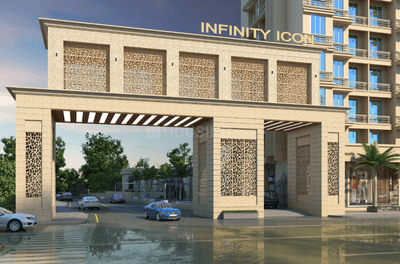 Image of 615 Sq.ft 1 BHK Apartment / Flat for sale in Infinity Icon, Shedung, Navi Mumbai for Rs. 3000000