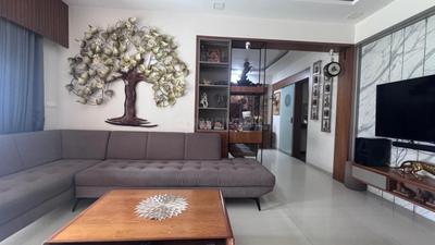 Hall Image of 1677 Sq.ft 3 BHK Apartment / Flat for sale in Goyal Orchid Whitefield, Makarba Ahmedabad for Rs. 16500000