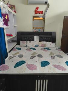 Bedroom Image of 1000 Sq.ft 1 BHK Duplex for rent in Indira Nagar Lucknow for Rs. 11000