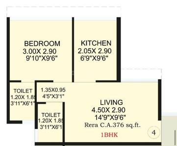 1 BHK Flat