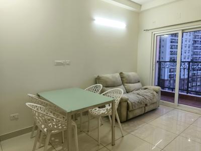 Living Room Image of 1250 Sq.ft 3 BHK Apartment / Flat for rent in Prestige Jindal City, Anchepalya Bengaluru for Rs. 50000
