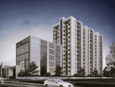 Image of 2032 Sq.ft 3 BHK Apartment / Flat for sale in Navalur, Chennai for Rs. 13800000