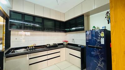 Kitchen Image of 1350 Sq.ft 2 BHK Apartment / Flat for sale in Tragad Ahmedabad for Rs. 7500000